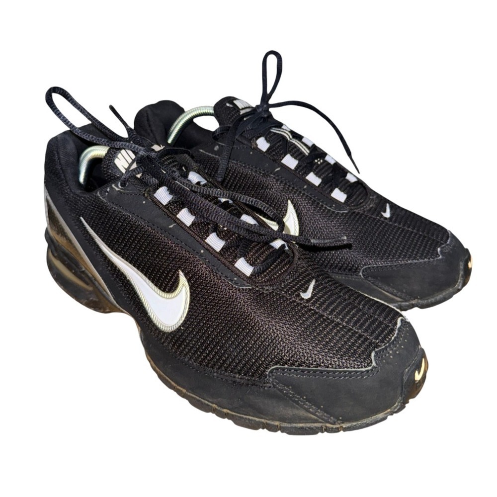 Nike Air Max Torch 3 Mens 11 Pre-Owned Running Shoes Black Metallic 319116-011